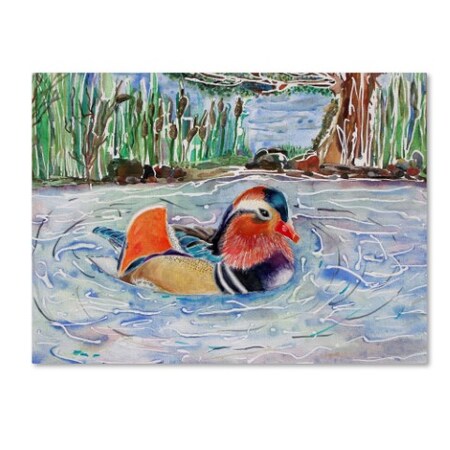 Lauren Moss 'Just Real Ducky' Canvas Art,18x24